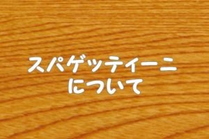 スパゲッティーニ（パスタ）について