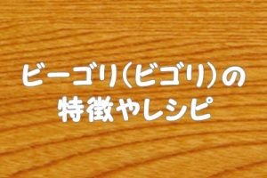 ビゴリとは